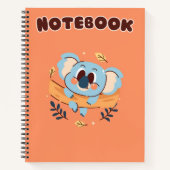 Leuk 🌷💜🌷💛 notitieboek (Voorkant)