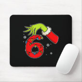 Leuk nummer 6 Kerstmis 67 Zes Zeven Meme Kerstmann Muismat (Met muis)