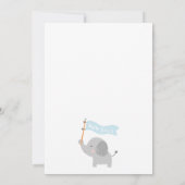 Leuk Oerwoud Dieren Baby shower Uitnodiging (Achterkant)