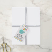 LEUK OLIFANT Baby shower Favor Gift Label Cadeaulabel (Met Touw)