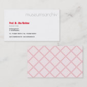 Leuk om duidelijke visitekaartjes te lezen (Voorkant / Achterkant)