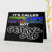 leuk om een oude verjaardagskaart te krijgen kaart (Gele Bloem)