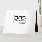 leuk om een oude verjaardagskaart te krijgen kaart (Achterkant)