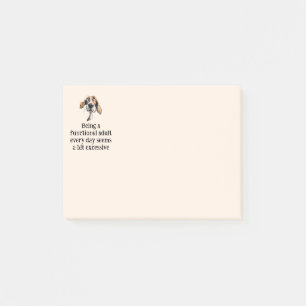 Leuk om elke dag een functionerende volwassene te post-it® notes