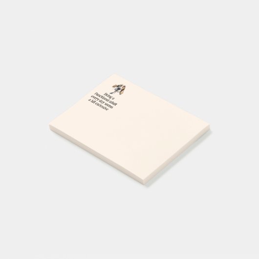 Leuk om elke dag een functionerende volwassene te  post-it® notes (Schuin)