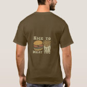 Leuk om je te eten t-shirt (Achterkant)