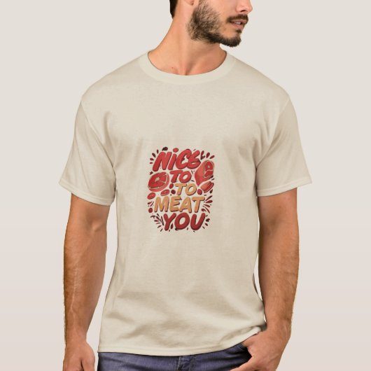 Leuk om je te eten t-shirt (Voorkant)