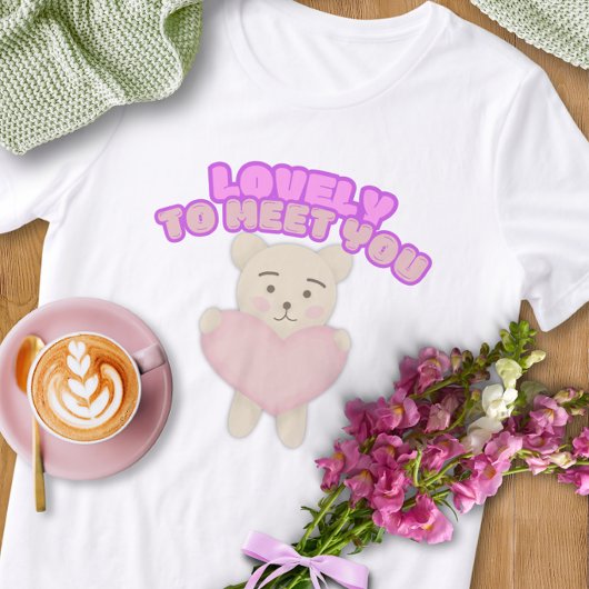 Leuk om je te ontmoeten T-shirt