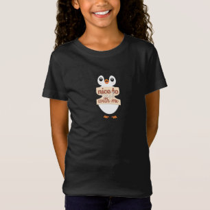 Leuk om met mij af te spreken - Pinguïn Handtekeni T-shirt