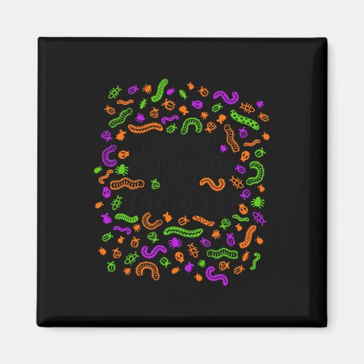 Leuk om mijn leraar 100 dagen lang lastig te valle magneet (Voorkant)