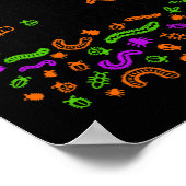 Leuk om mijn leraar 100 dagen lang lastig te valle poster (Hoek)