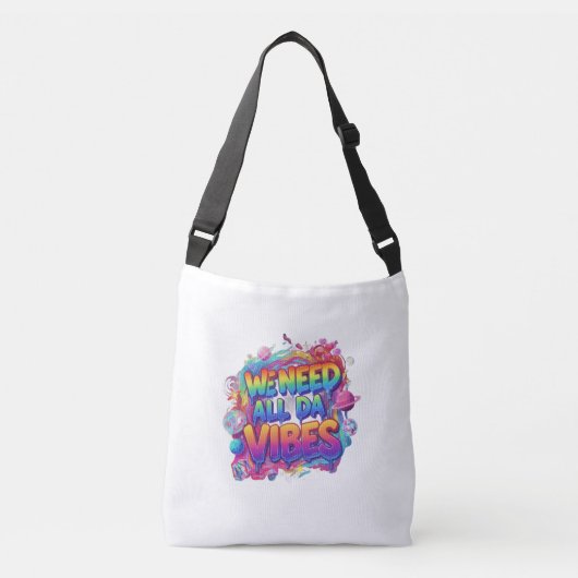 LEUK OM SLECHT TE ZIJN CROSSBODY TAS (Voorkant)