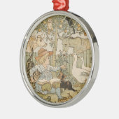 Leuk om te lezen metalen ornament (Links)