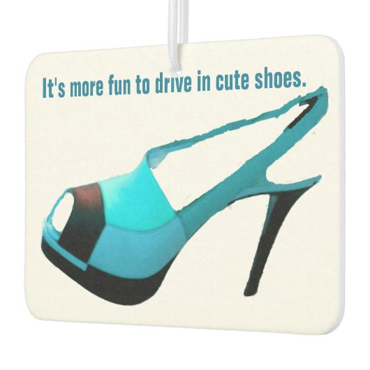 Leuk om te rijden in High Heel Schoenen Luchtverfrisser (Links)