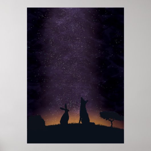 Leuk om te schrikken met vrienden poster (Voorkant)