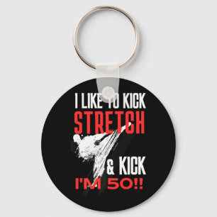 Leuk om te trappen, stretchen en trappen 50 BJJ 50 Sleutelhanger