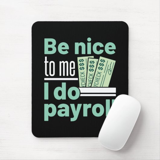 Leuk om te zijn... dat ik een grappige Clerk manag Muismat (Met muis)