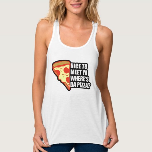 Leuk om Ya te ontmoeten Tanktop (Voorkant)