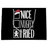 Leuk ondeugend Ik probeerde Santa's ondeugende lij Groot Cadeauzakje (Voorkant)