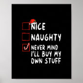 Leuk ondeugend laat staan dat ik mijn eigen spulle poster (Voorkant)