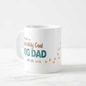 Leuk Ongelooflijk Cool Dog Dad, Aangepaste Foto Mo Koffiemok (Voorkant links)