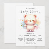 Leuk online Beer Baby shower Kaart (Voorkant / Achterkant)