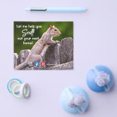 leuk onroerend goed om je volgende huiseekhoorn ui flyer (Enkel)