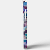 Leuk ontwerp  stijl kleurrijke gebreide strepen Case-Mate iPhone case (Achterkant / Links)