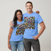 Leuk ontwerp vintage t-shirt (Unisex)