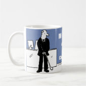 Leuk ontwerp voor de golfliefhebber koffiemok (Links)