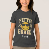 Leuk ontwerp voor de vijfde klas Tri-Blend shirt (Voorkant)