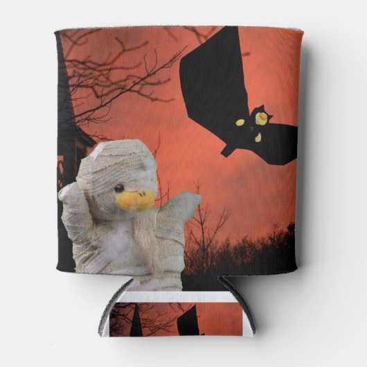 Leuk ontwerp voor Halloween Blikjeskoeler (Voorkant)