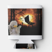 Leuk ontwerp voor Halloween Blikjeskoeler (Achterkant)
