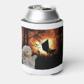 Leuk ontwerp voor Halloween Blikjeskoeler (Blikje Achterkant)