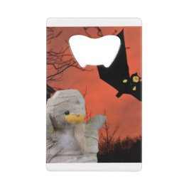 Leuk ontwerp voor Halloween Creditkaart Flessenopener