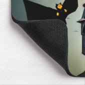 Leuk ontwerp voor Halloween Muismat (Hoek)