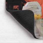 Leuk ontwerp voor Halloween Muismat (Hoek)