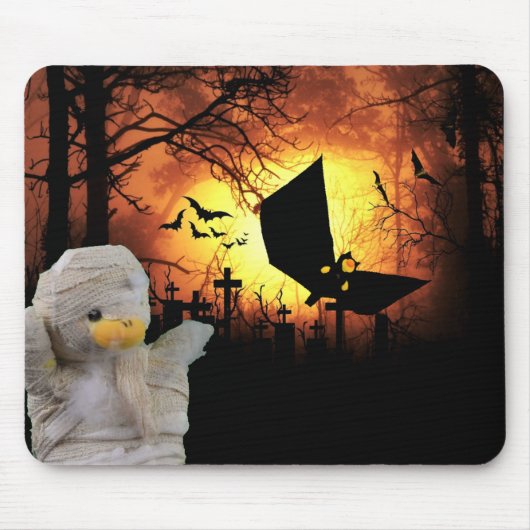 Leuk ontwerp voor Halloween Muismat (Voorkant)
