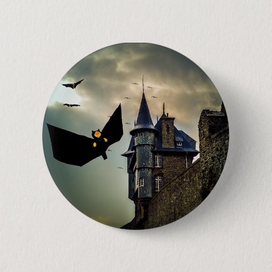 Leuk ontwerp voor Halloween Ronde Button 5,7 Cm (Voorkant)