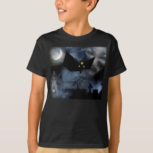 Leuk ontwerp voor Halloween T-shirt (Voorkant)