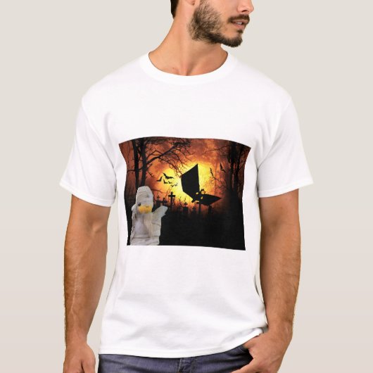 Leuk ontwerp voor Halloween T-shirt (Voorkant)