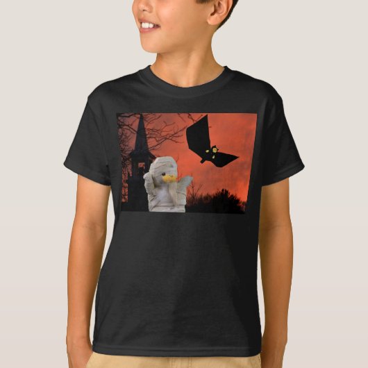 Leuk ontwerp voor Halloween T-shirt (Voorkant)