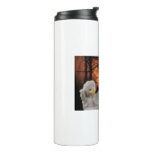 Leuk ontwerp voor Halloween Thermosbeker (Gedraaid links)