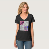 Leuk ontwerp voor vrouwelijk T-shirt (Voorkant volledig)