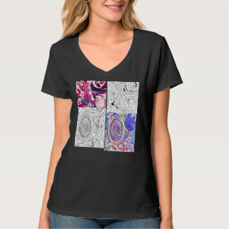 Leuk ontwerp voor vrouwelijk T-shirt