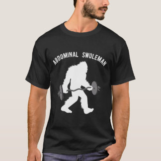 Leuk optillen Yeti buik zwoleman cadeau T-shirt
