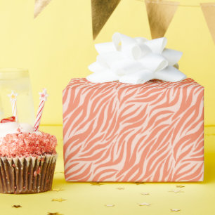 Leuk Oranje Tiger Stripe Pattern Cadeaupapier