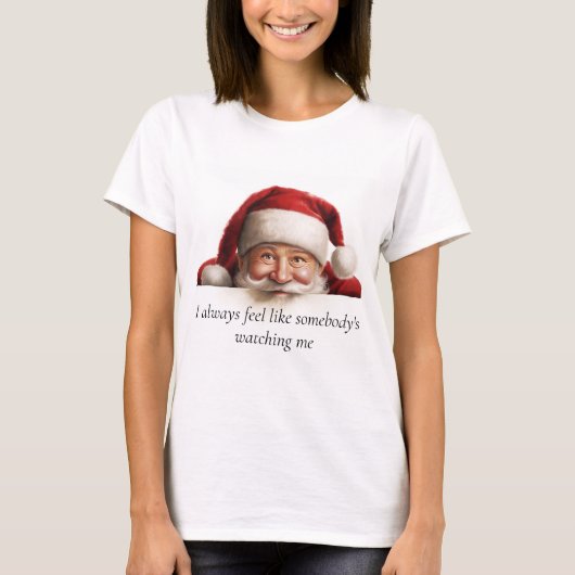 Leuk Origineel Santa Tshirt (Voorkant)