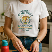 Leuk ouder Shirt; Ouderportaal Editie School T-shirt