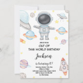 Leuk Outer Space Theme voor kinderen Kaart (Voorkant)